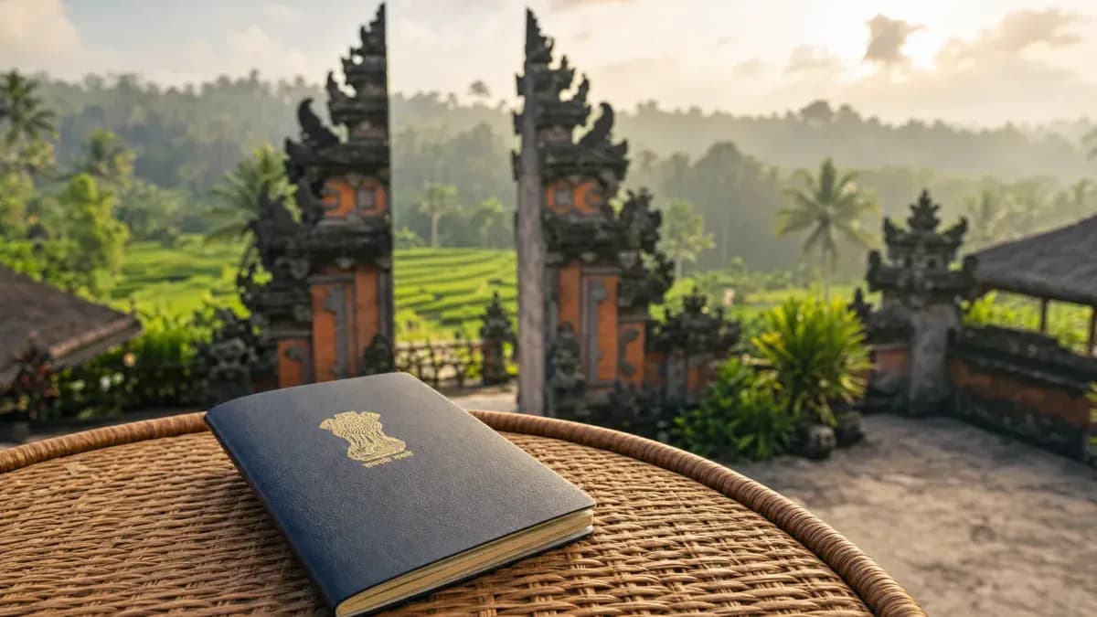 Indonesia visa for Indians 2026: three steps, not one